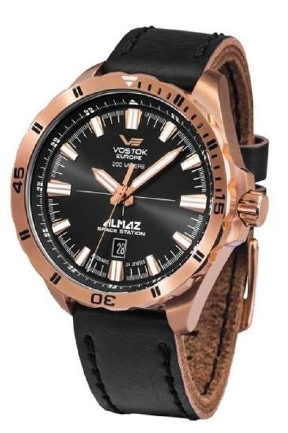 Vostok Europe Almaz Automatic Line NH35A/320B259 - Silikonový řemínek - main (2)