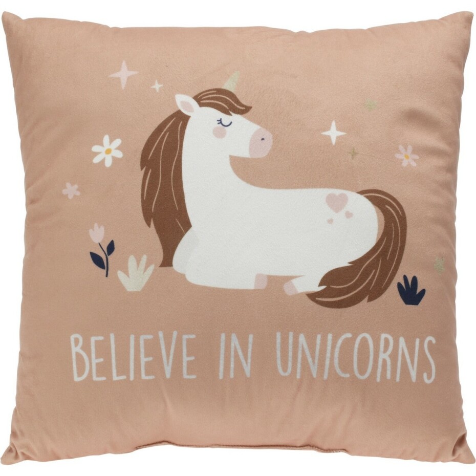 Dětský polštář Unicorn dream béžová, 40 x 40 cm - main (0)