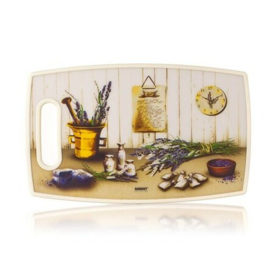 Banquet Krájecí prkénko plastové (36x22 cm LEVANDULE)  - main (0)