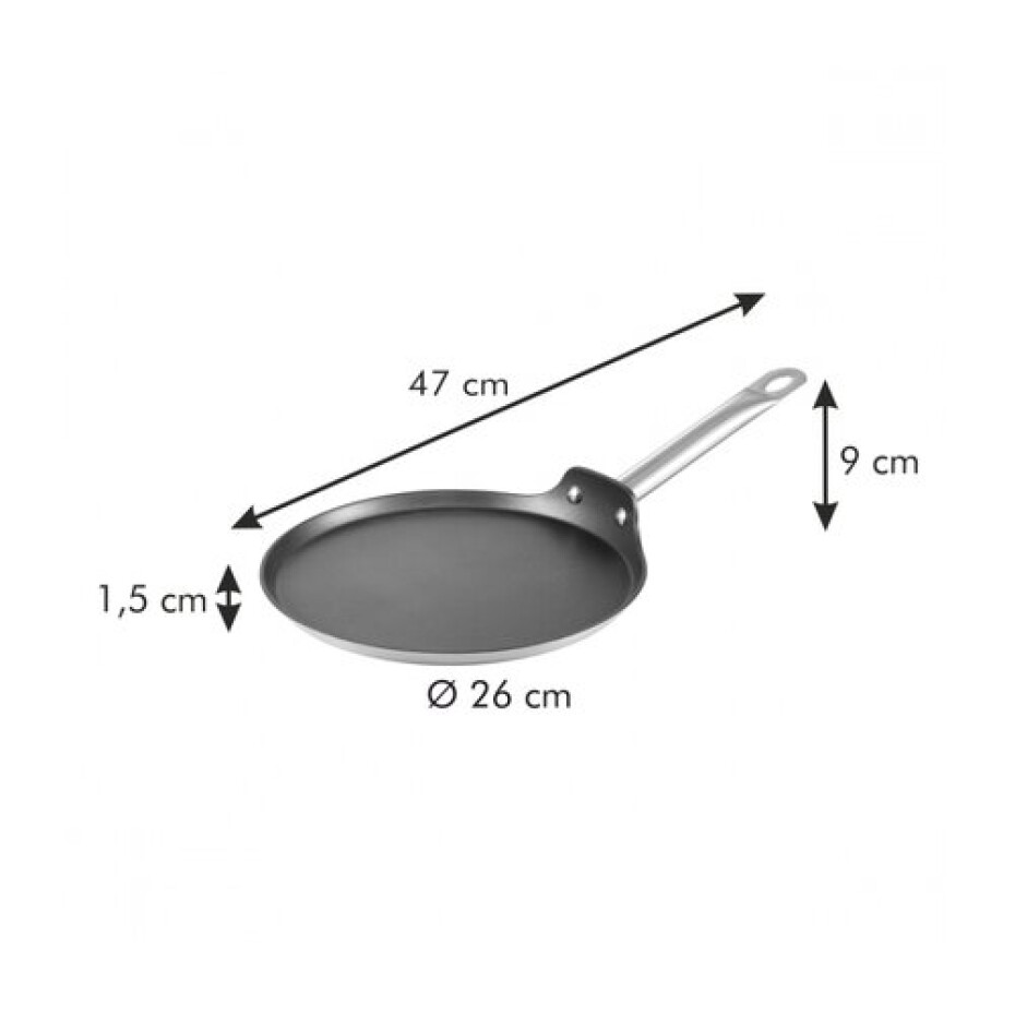 TESCOMA pánev na palačinky GrandCHEF ø 26 cm  - main (2)