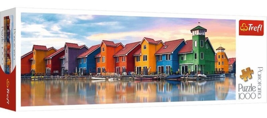 Trefl Puzzle Groningen, Nizozemsko / 1000 dílků Panoramatické - main (0)