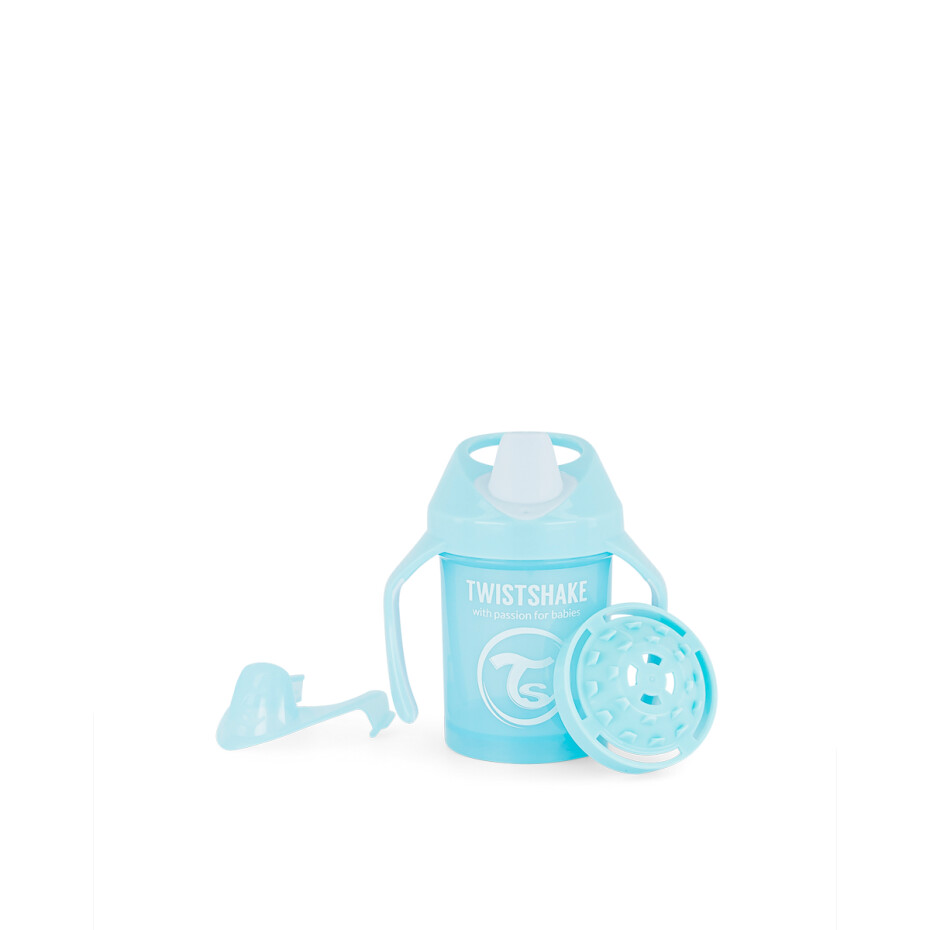 Twistshake Učící netekoucí hrnek 230 ml, modrá - main (1)