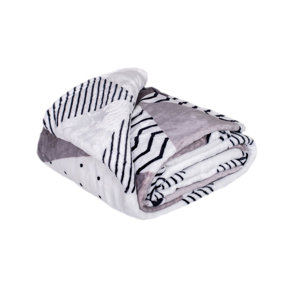 Jahu  Deka Light Sleep New Triangle grey, 150 x 200 cm - main (0)