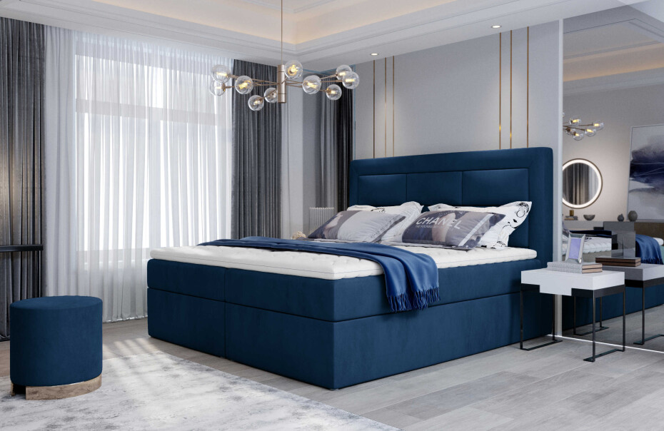 Artelta Manželská postel VIVRE Boxspring | 180 x 200 cm Barva VIVRE: Soft 17 - main (14)