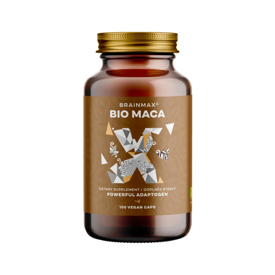 BrainMax BIO Maca 100 kapslí - main (0)