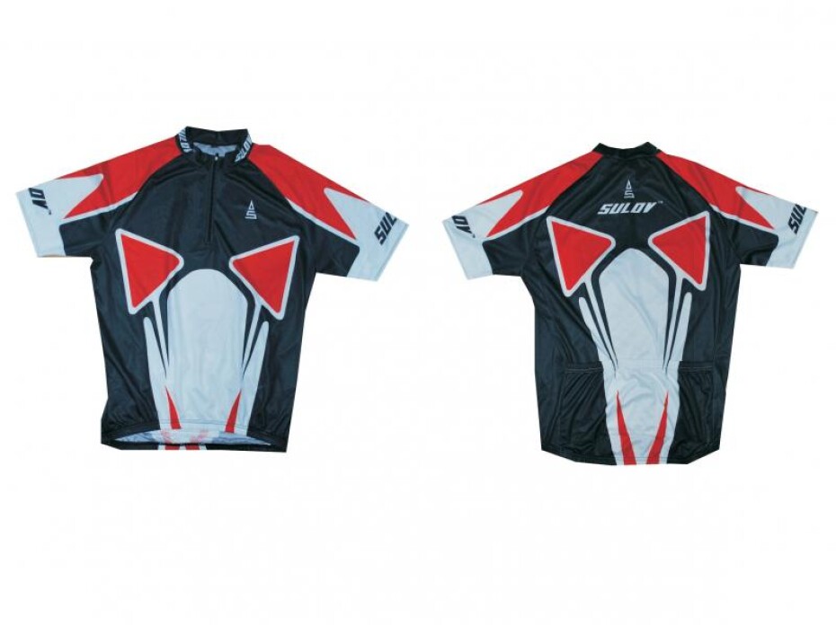 Sulov 2 červený Cyklistický dres - main (0)