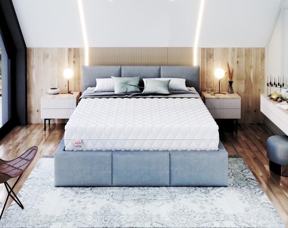 FDM Pěnová matrace SAVONA Aloe | 200 x 200 cm - main (4)