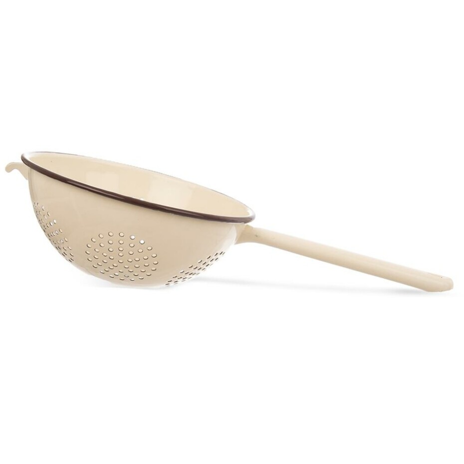 Orion Smaltovaný cedník Brown, 22 cm  - main (0)