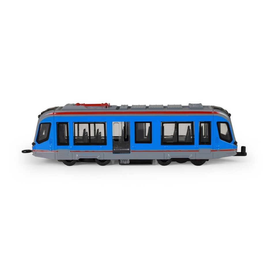 Rappa Kovová tramvaj modrá, 20 cm - main (1)