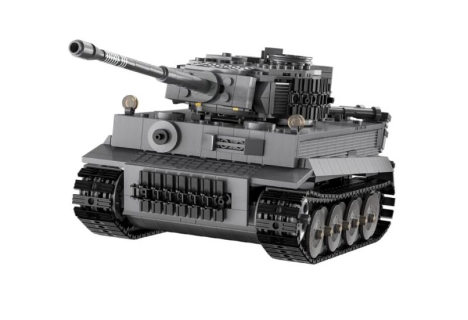 German Tiger Stavebnice tanku 925 dílků - main (0)