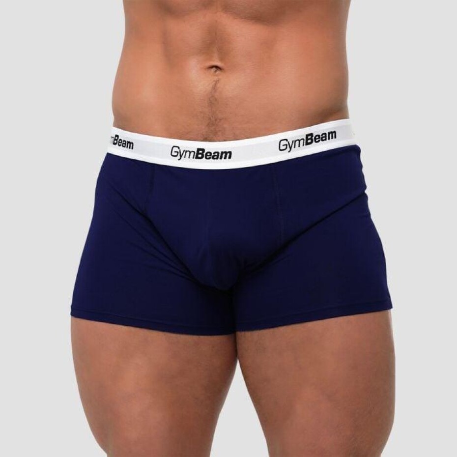 GymBeam Pánské boxerky Essentials 3Pack Navy - main (0)