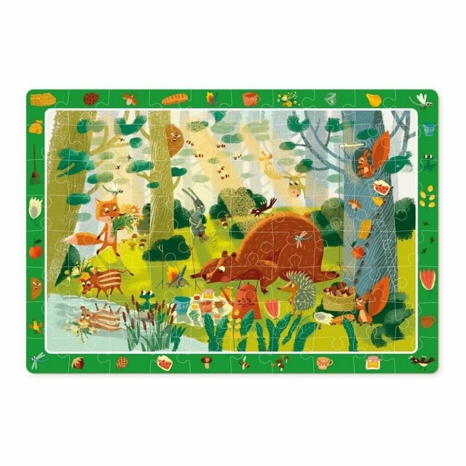 Dodo Puzzle s hledáním obrázků Pohádkový les, 80 dílků - main (0)