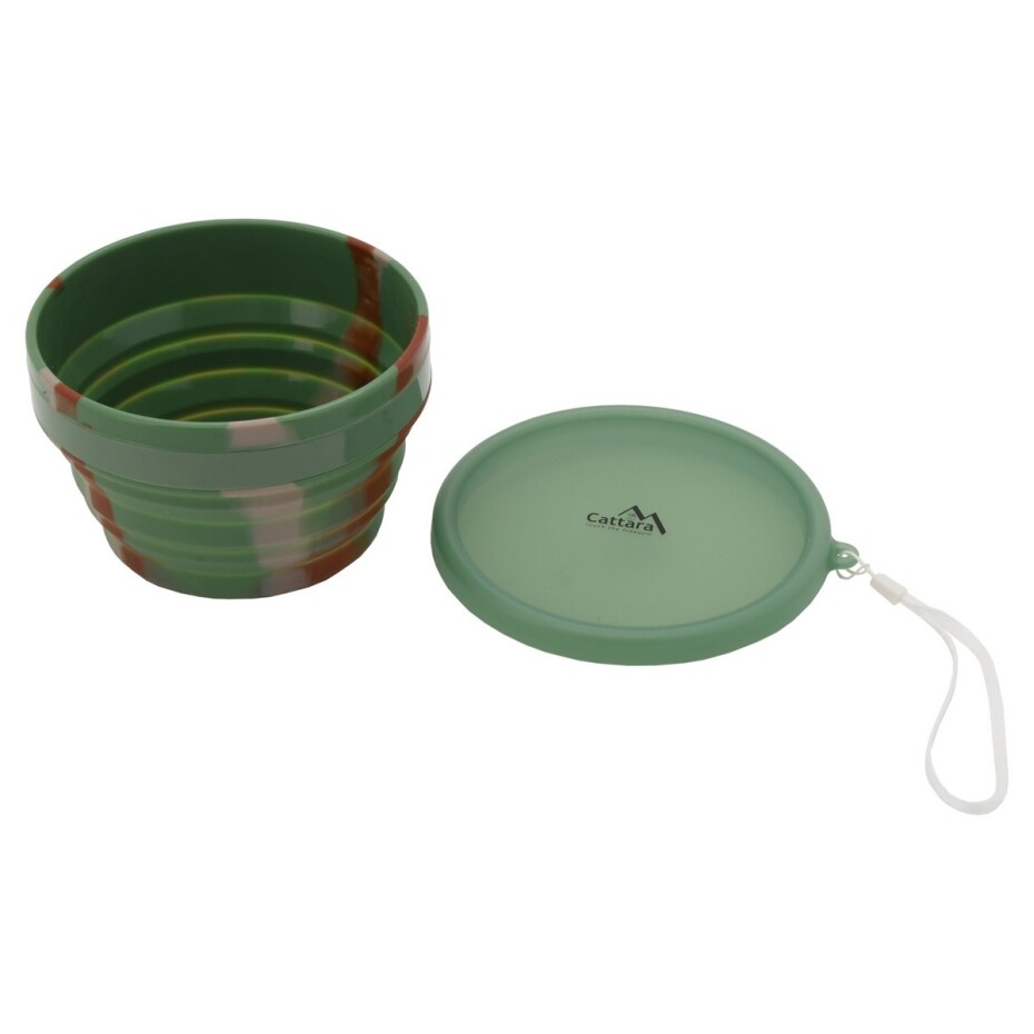 Cattara Silikonová skládací miska Army, 950 ml - main (0)