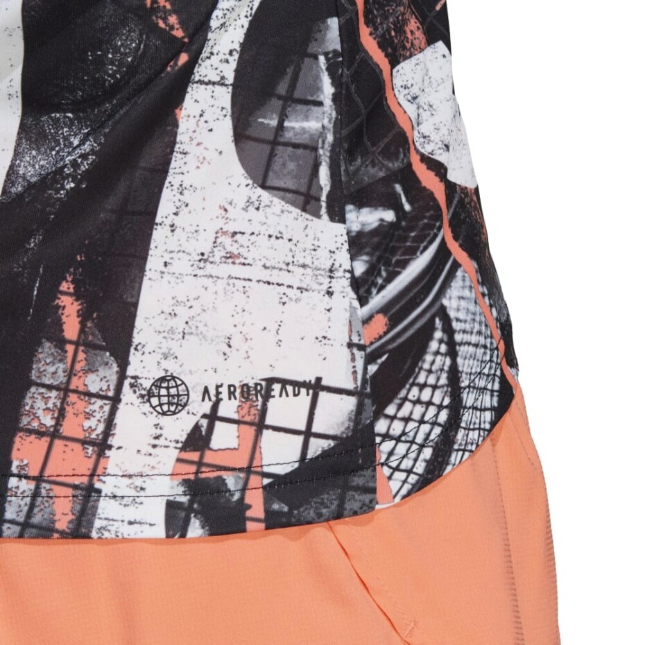 Dámské tílko adidas  Club Tennis Graphic Tank Top White/Black S - main (2)