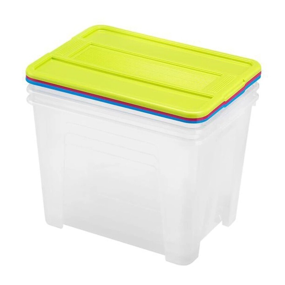 Heidrun Úložný box s víkem 21 l, 3 ks - main (0)