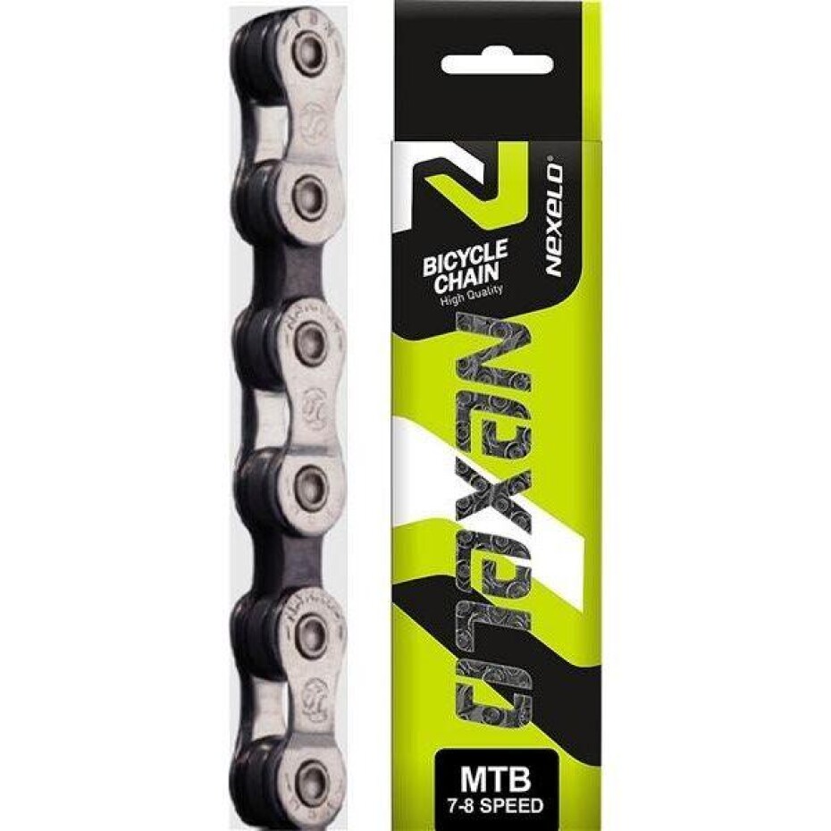 Nexelo 7-8 Rychlostí Stř/hnědý BOX řetěz - main (0)
