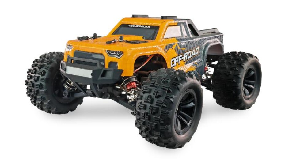 Amewi RC auto MEW4 MonsterTruck Brushless 4WD 1:16 AMEWI Trade e.K. RC_314379 RTR 1:16 - main (0)