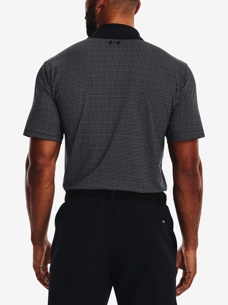 Pánské tričko Under Armour  T2G Printed Polo-BLK S - main (5)