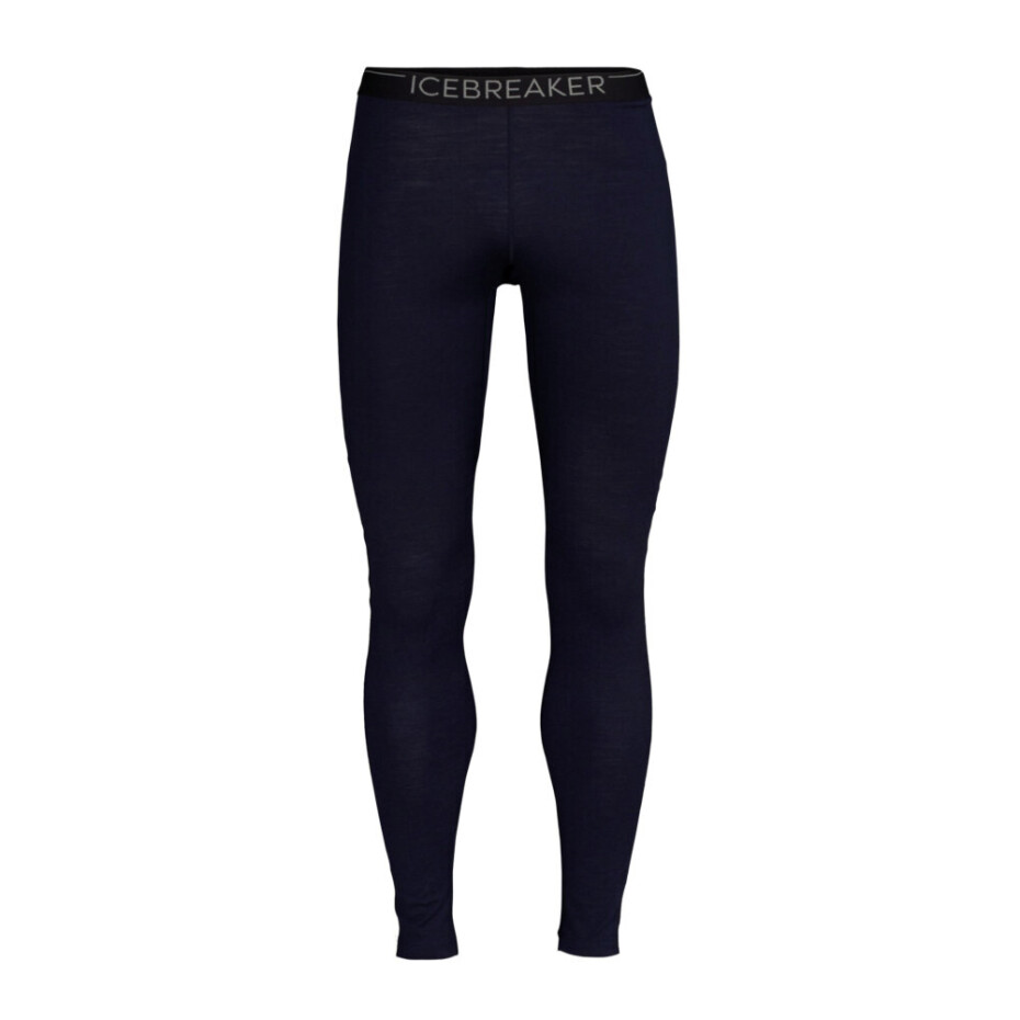 Pánské spodky Icebreaker Merino 200 Oasis Sonebula Leggings Midnight Navy/Snow/Cb  M - main (0)