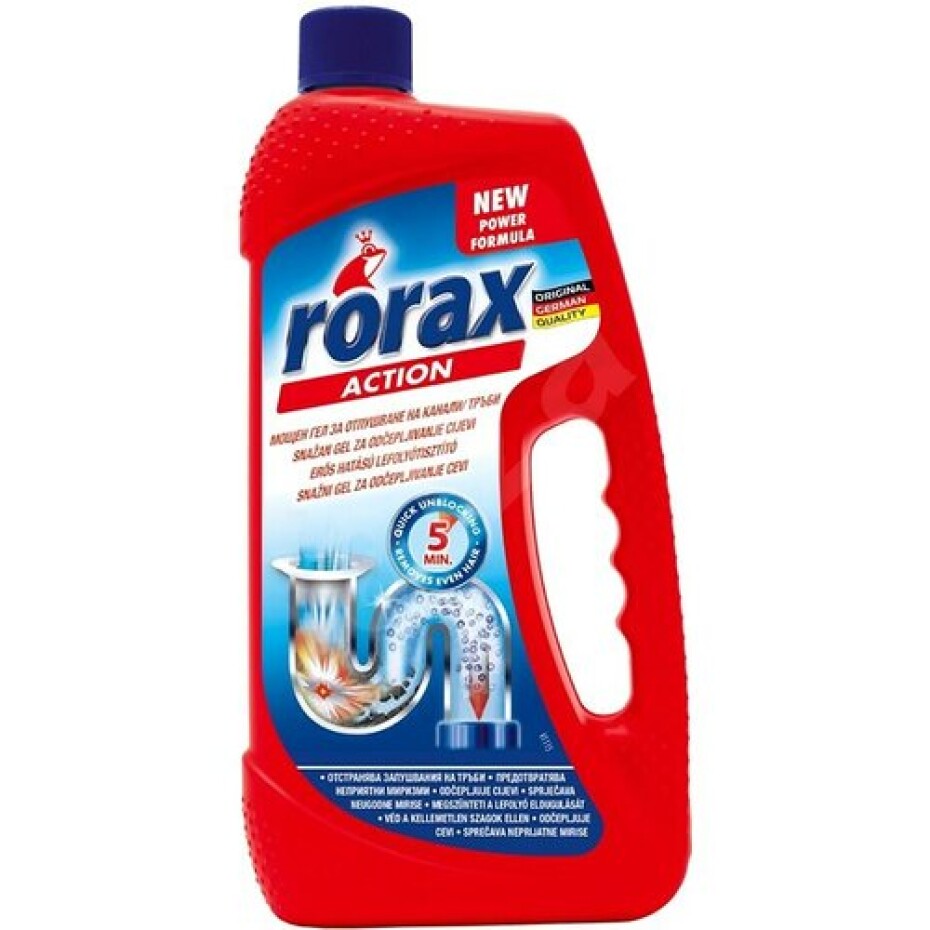 Rorax Gelový čistič odpadů 2v1, 1 l - main (0)