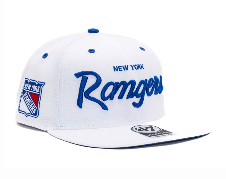 Pánská kšiltovka 47 Brand  NHL New York Rangers Crosstown Pop ’47 CAPTAIN - main (1)