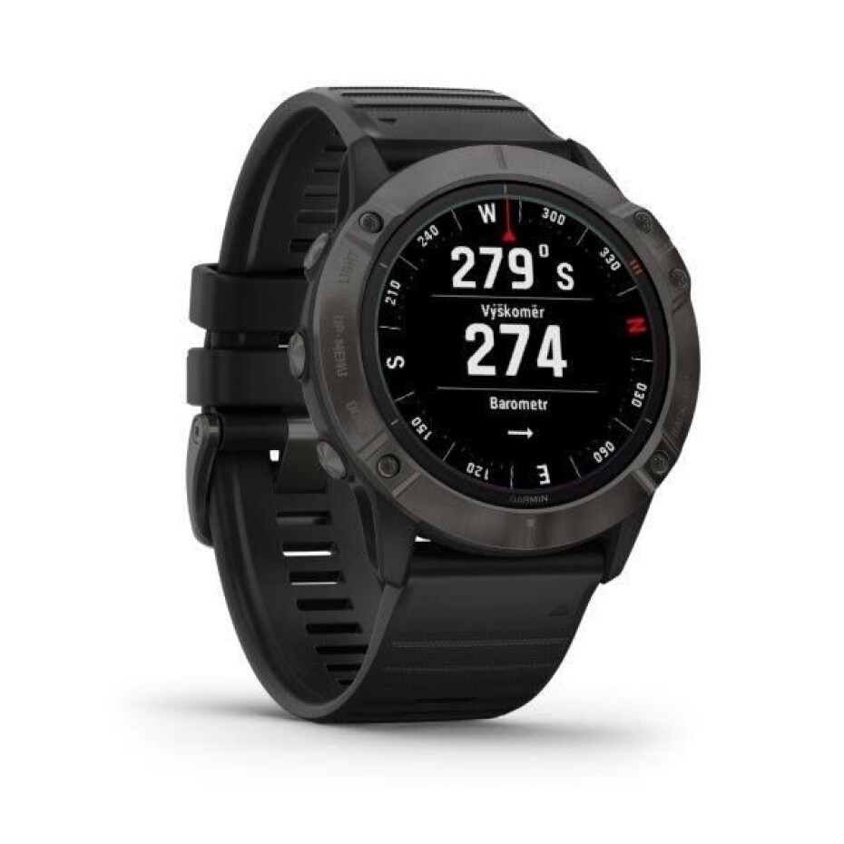 Garmin fenix6X PRO Solar, TitaniumGrayDLC/Black Band (MAP/Music) 010-02157-21 - main (13)