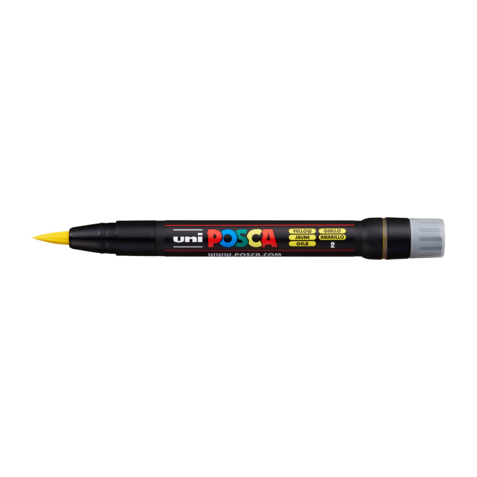 Posca popisovač PCF-350, 8 mm, žlutá (2) - main (0)