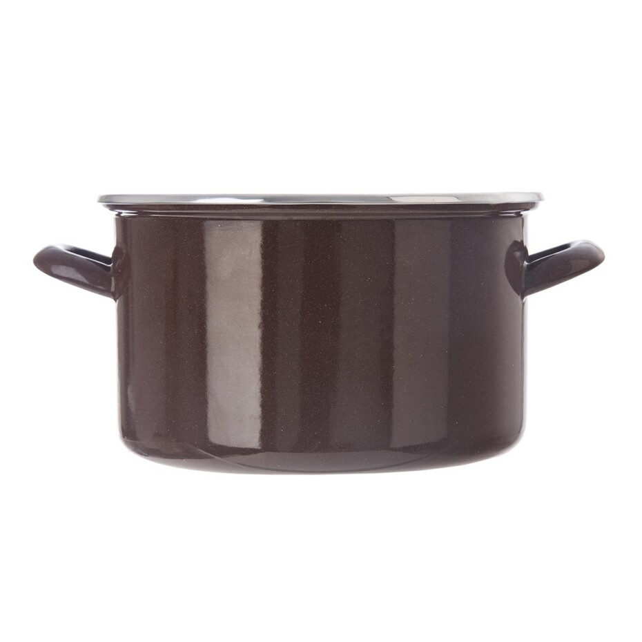Orion Smaltovaný hrnec s lemem Brown, 6,5 l, 6,5 l - main (2)