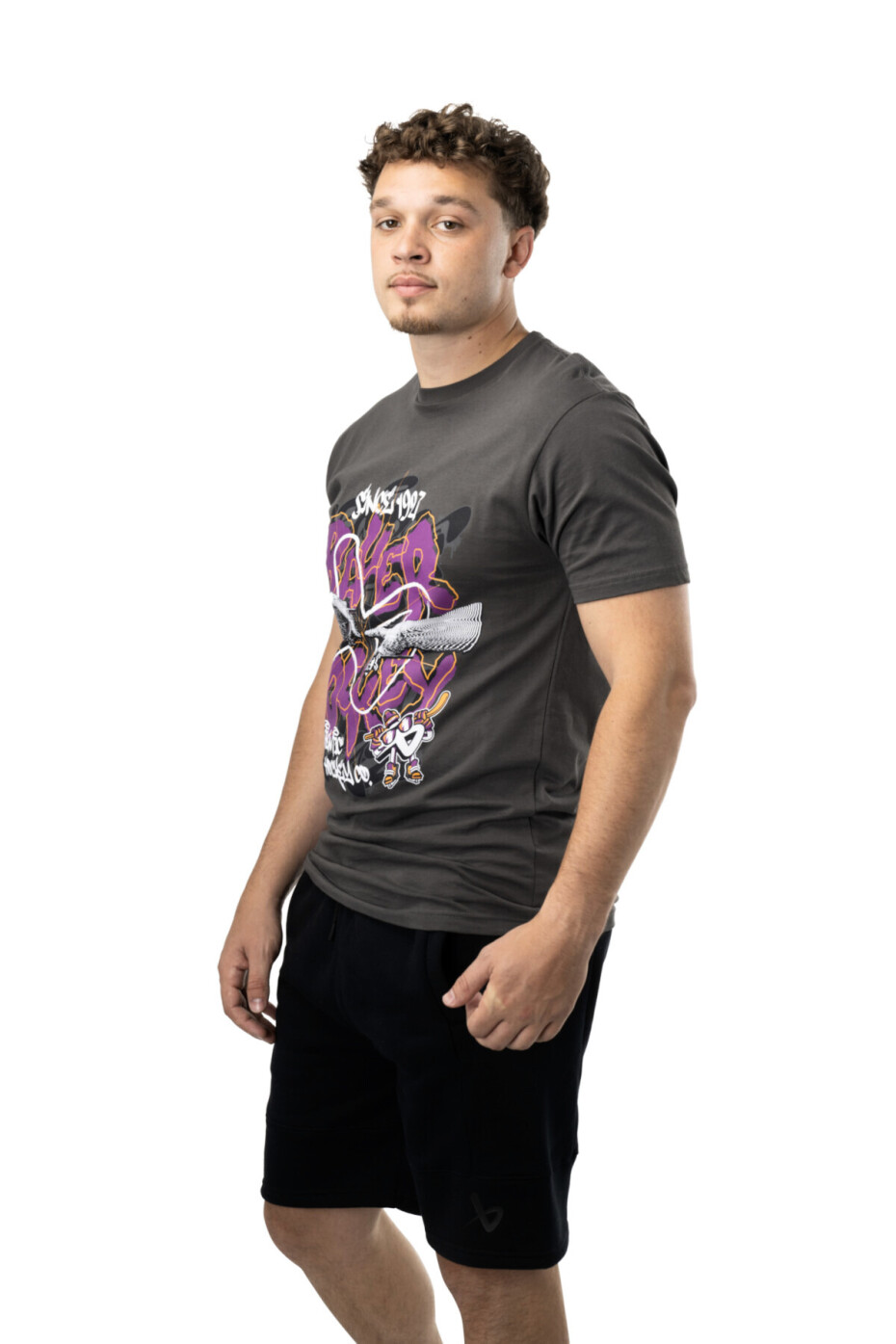 Pánské tričko Bauer  1927 Grafitti Tee Dark Grey L - main (1)