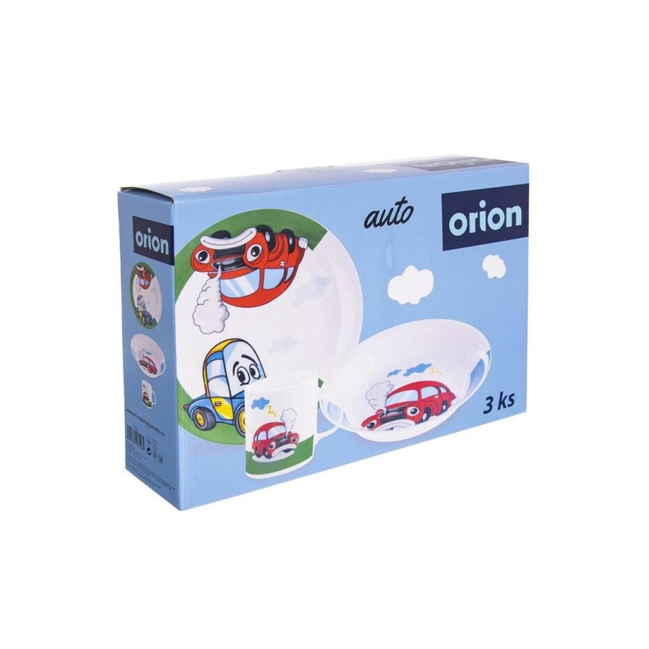 Orion 3dílná dětská jídelní sada Auto - main (1)