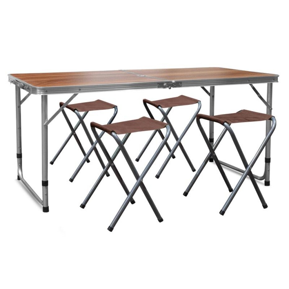 Aga MR4100 Kempingový skládací set Hnědý - main (0)