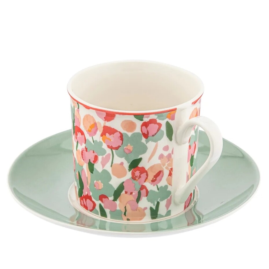 Altom Porcelánový šálek s podšálkem Grace 260 ml - main (2)