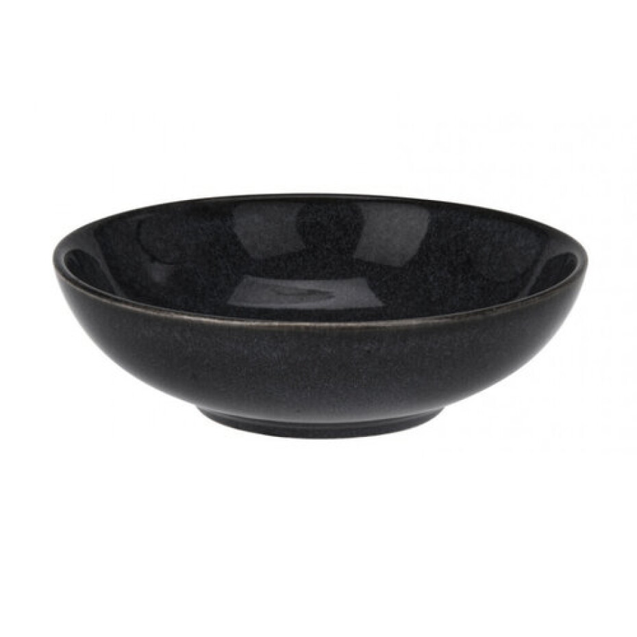 Kameninová miska Glaze, pr. 18,5 cm, černá - main (0)