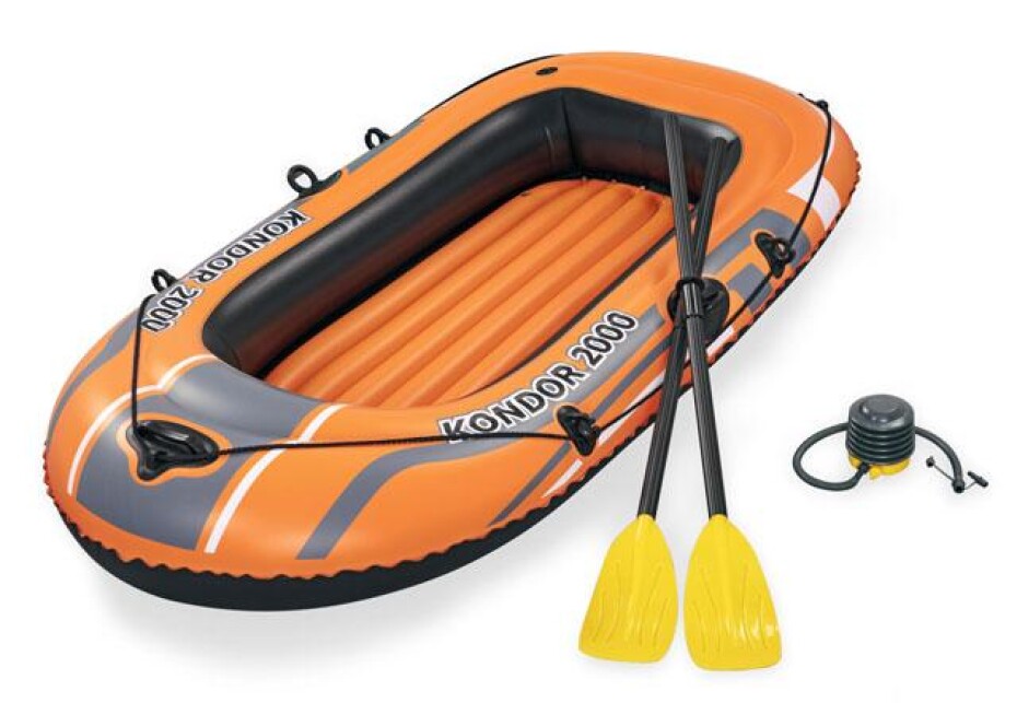 Bestway 61062 Nafukovací dvoumístný člun 197x115cm KONDOR 2000 - main (0)