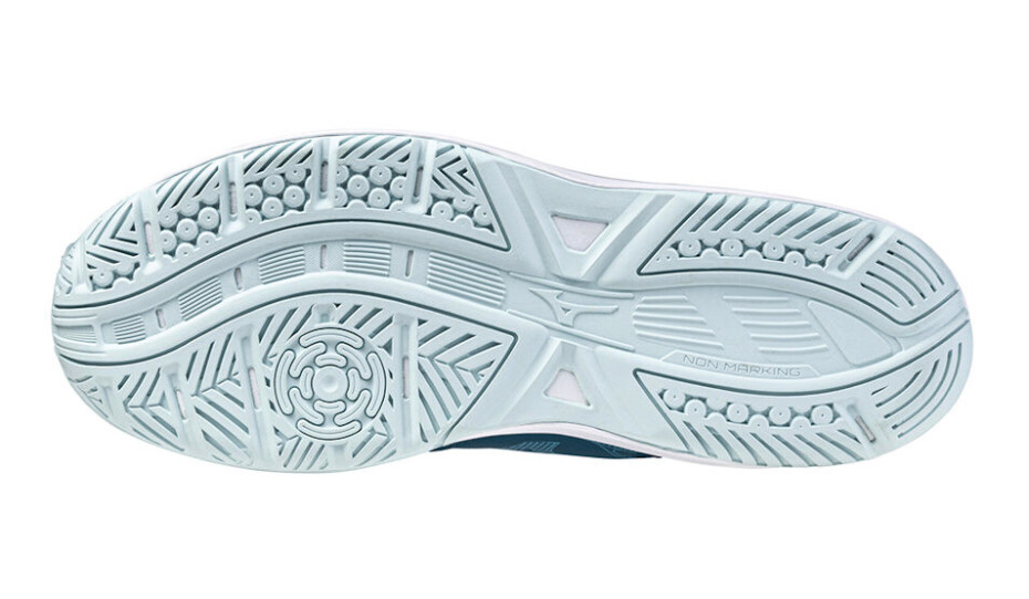 Pánská tenisová obuv Mizuno  BREAK SHOT 4 AC Moroccan Blue/White/Blue Glow  EUR 41 - main (4)