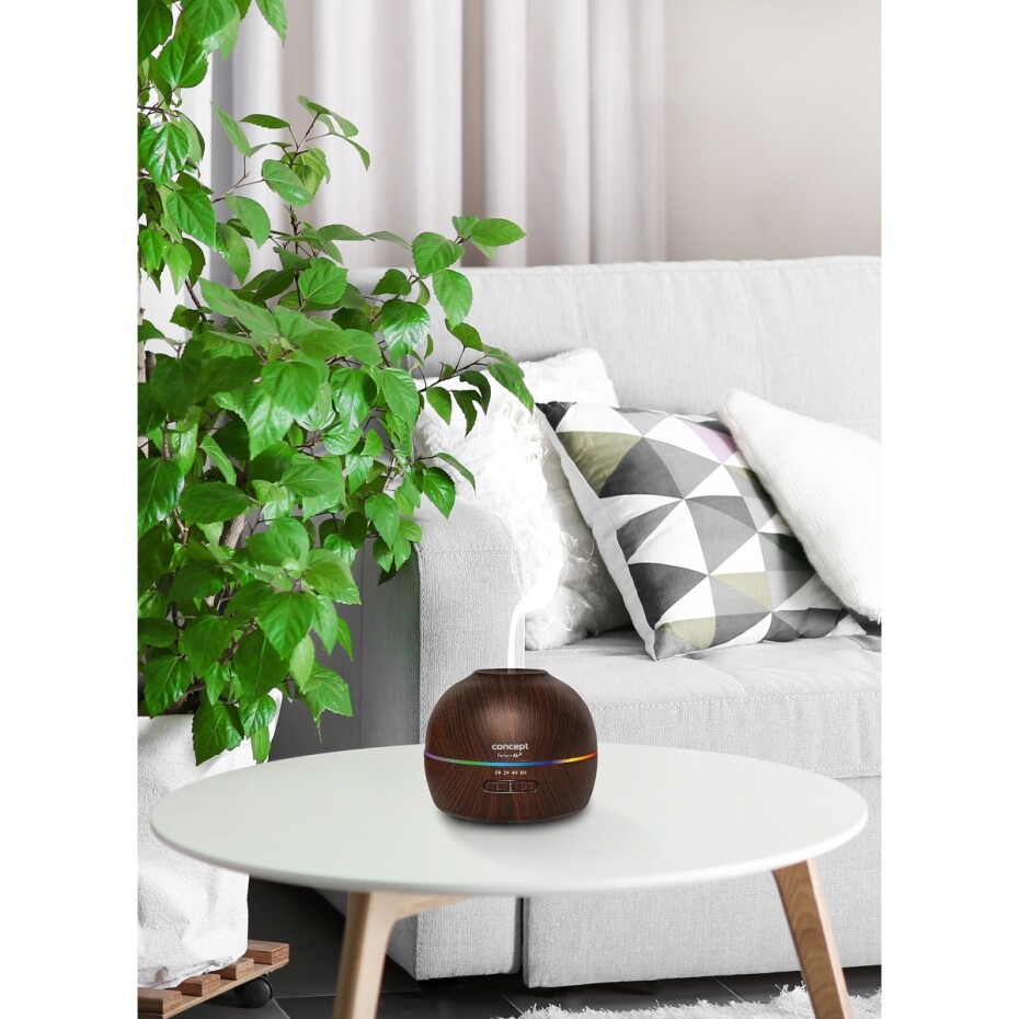 Concept ZV1006 zvlhčovač vzduchu s aromadifuzérem 2v1 Perfect air Wood, tmavé dřevo - main (6)
