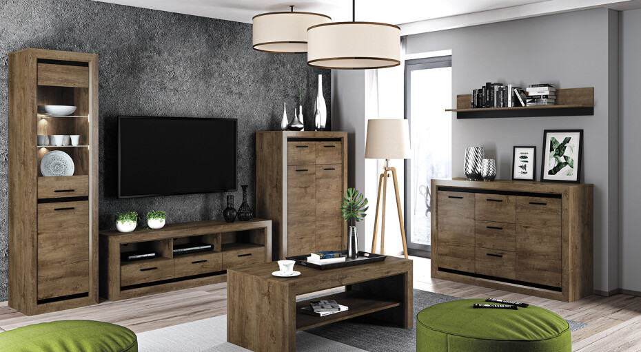 ArtMLM Vitrína BALCA 2601 s LED osvětlením - main (1)