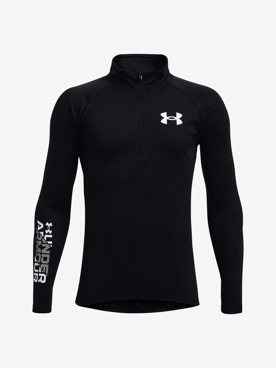 Under Armour Tech BL 1/2 Zip-BLK L - main (0)