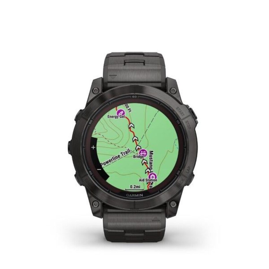Garmin Fēnix 7X Pro Sapphire Solar Edition Carbon Gray DLC Titanium s titanovým náramkem Vented - 010-02778-30 - main (7)