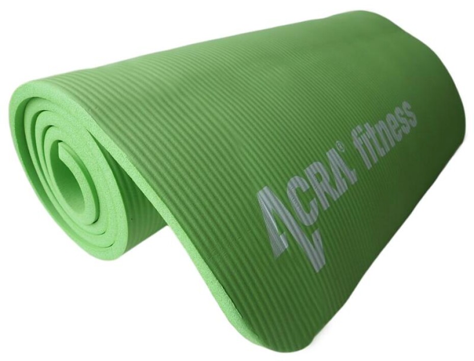 ACRA D87-ZE NBR Yoga Mat 1830 x 600 x 12 mm, zelená - main (0)