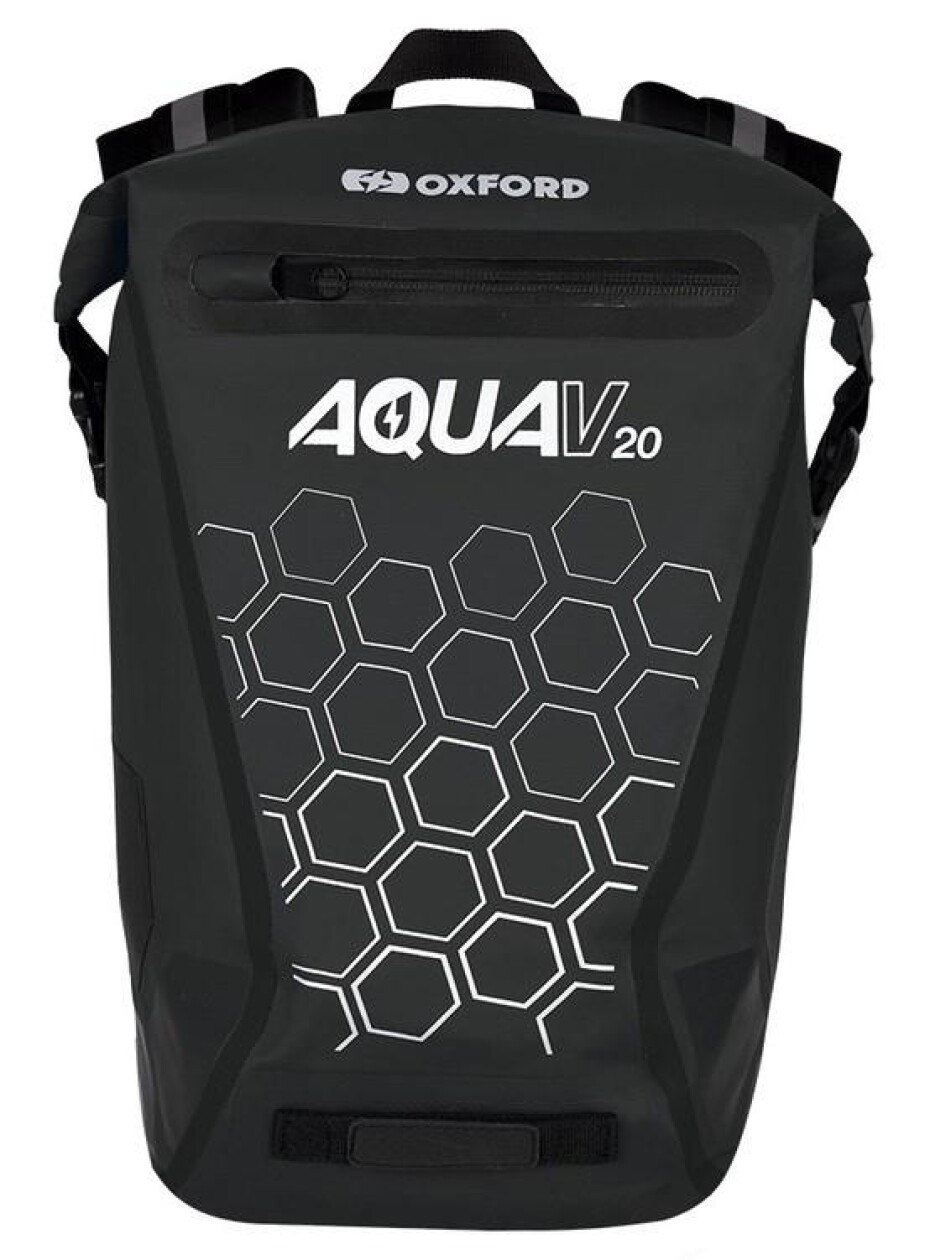 Oxford Vodotěsný batoh AQUA V20 černý 20 l - main (0)