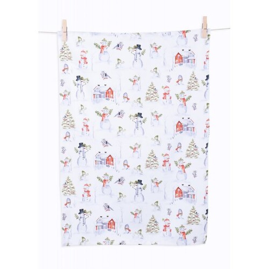 Matějovský Kuchyňská utěrka Snowman, 50 x 70 cm, sada 2 ks - main (1)