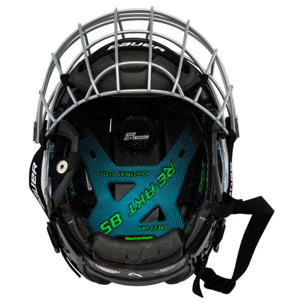 Hokejová helma Bauer RE-AKT 85 Combo Black Senior S - main (2)