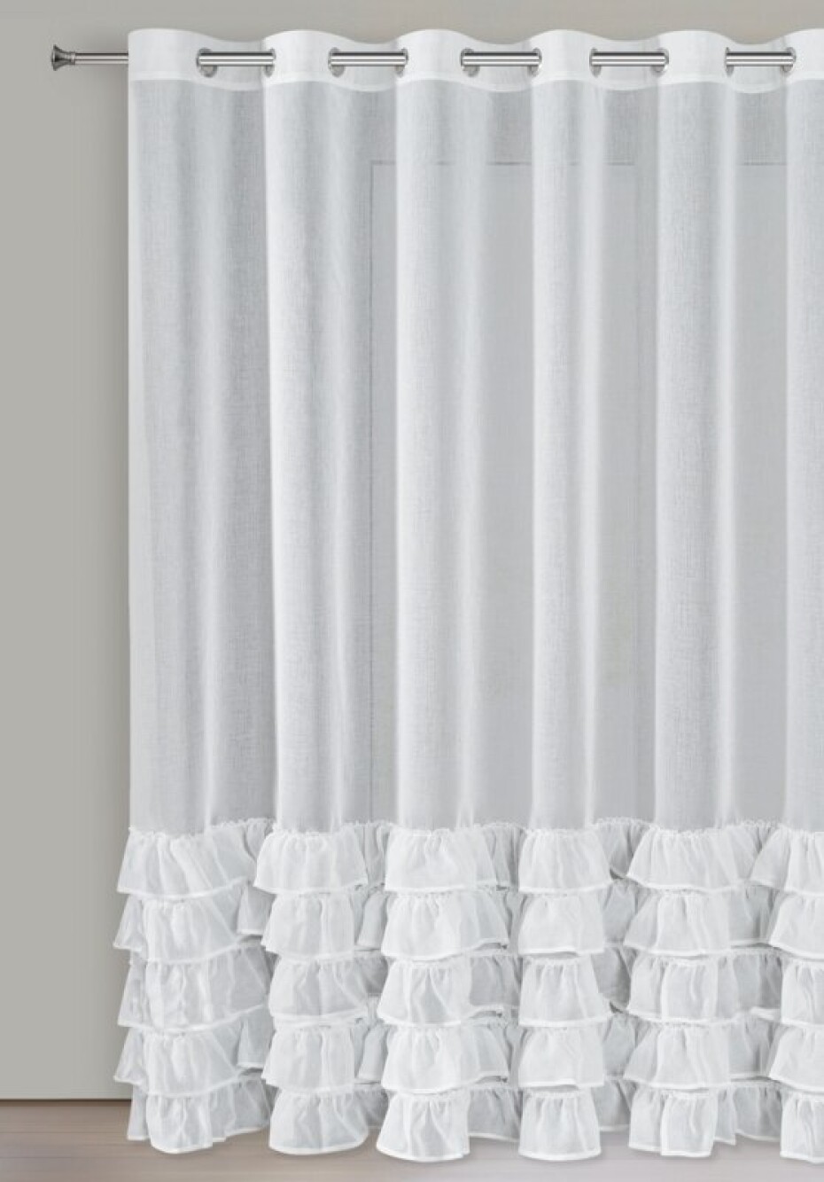 ArtFir Záclona DANI 1 K | bílá 300 x 250 cm - main (1)