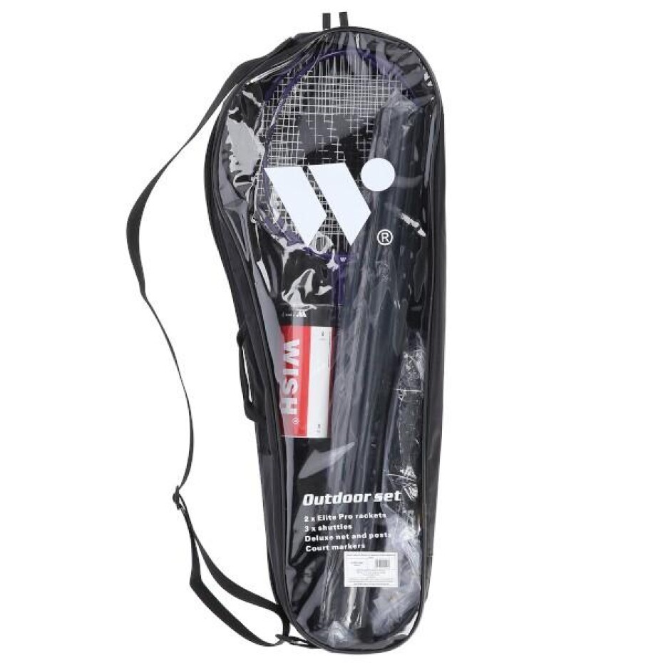 WISH Sada raket na badminton Alumtec 4466, fialová - main (0)