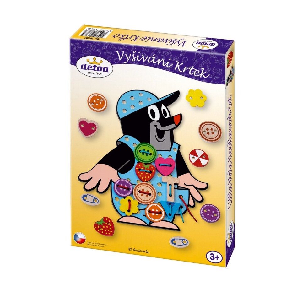 Detoa Vyšívání Krtek, 33 cm - main (1)
