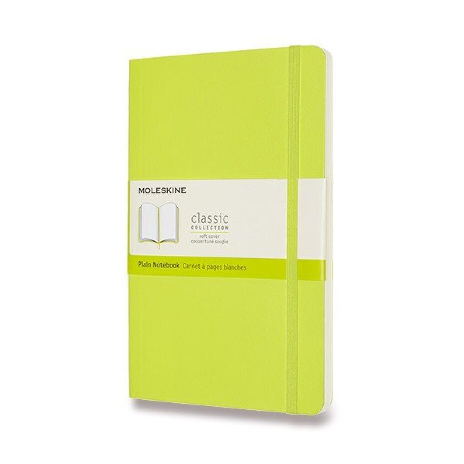 Zápisník Moleskine VÝBĚR BAREV - měkké desky - L, čistý 1331/11271 - Zápisník Moleskine - měkké desky černý - main (11)