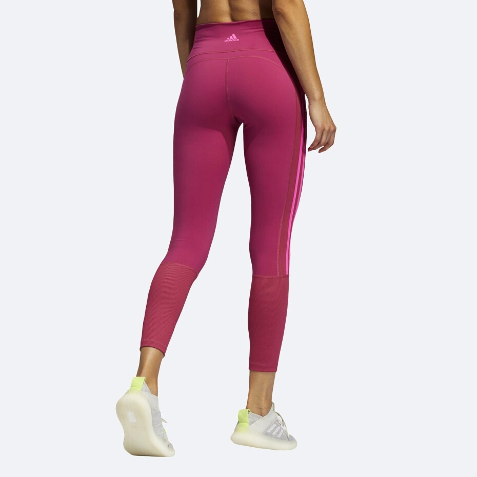 Dámské legíny adidas  Believe This 2.0 3S 7/8 Wild Pink XS - main (1)