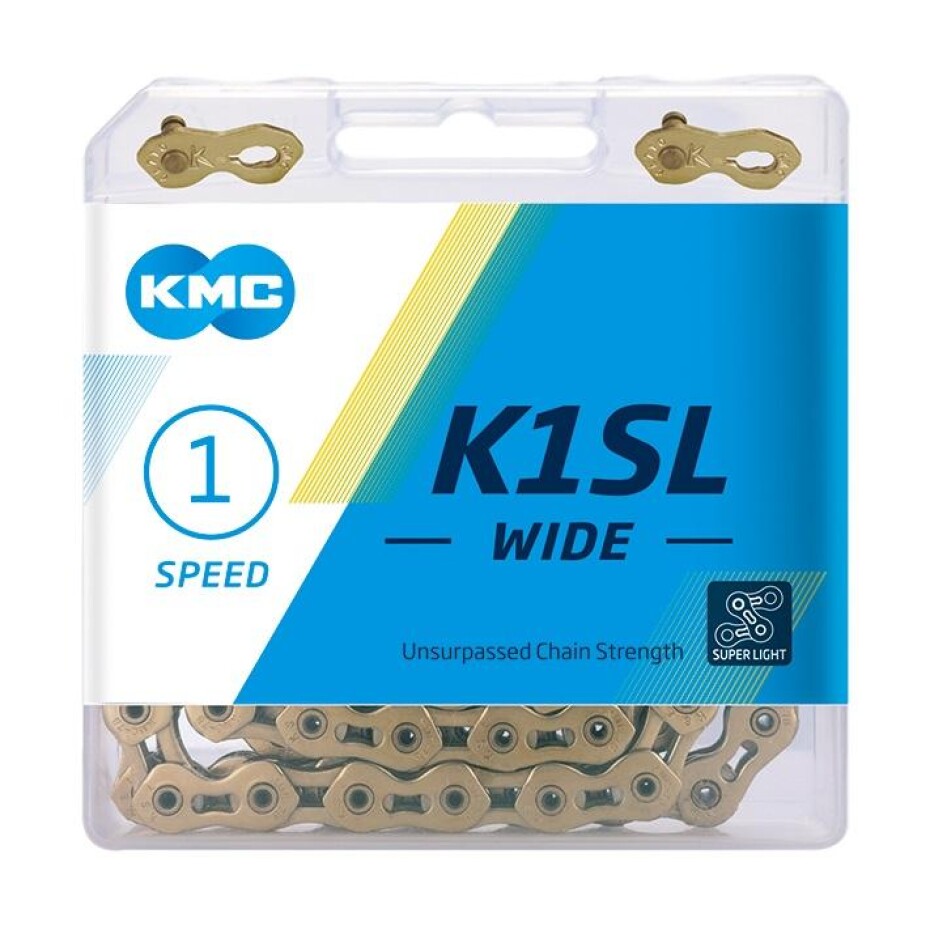 Kmc K1 SL Wide 1/2x1/8 Zlatý BOX řetěz - main (0)