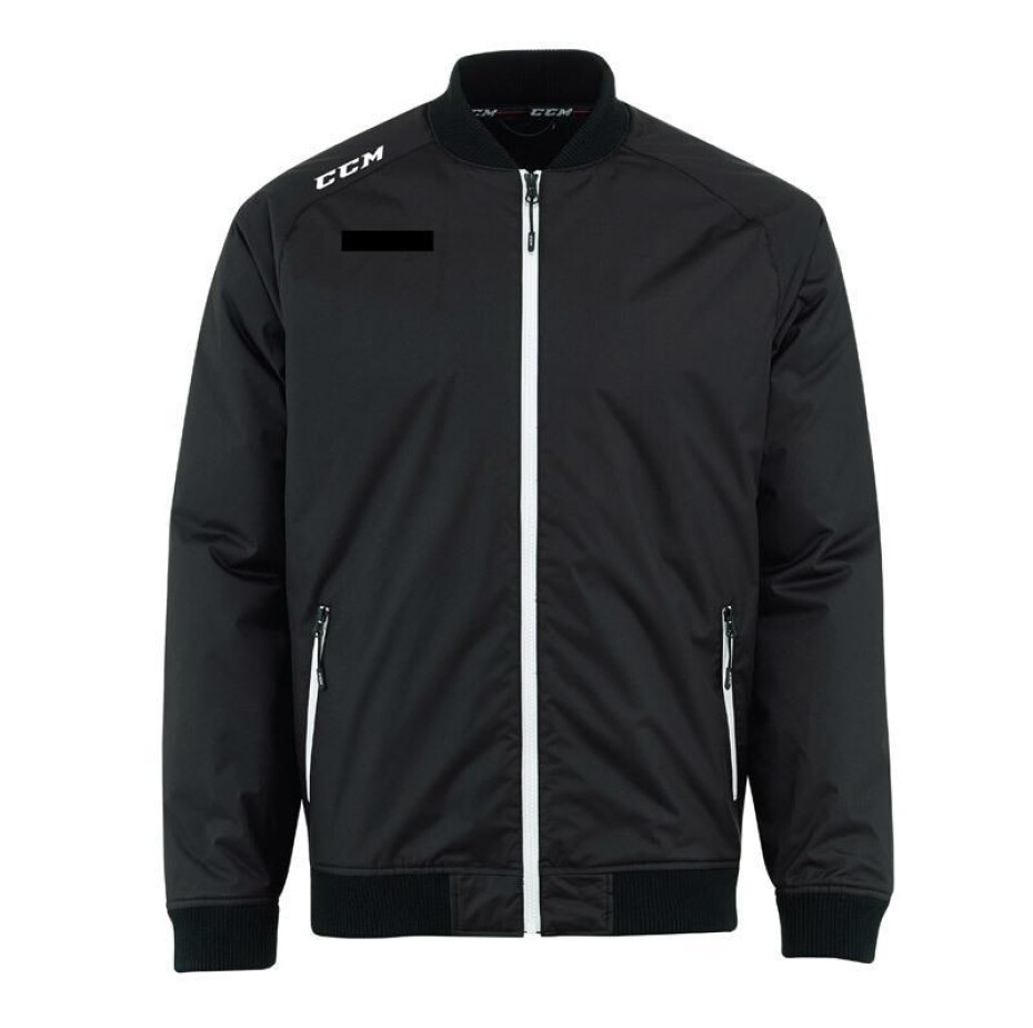 CCM Bunda Bomber Jacket SR POUZE tmavě modrá, Senior, XL (VÝPRODEJ) - main (0)